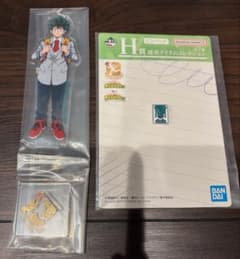 僕のヒーローアカデミア　一番くじ　緑谷出久　アクリルスタンド　ヒロアカのサムネイル