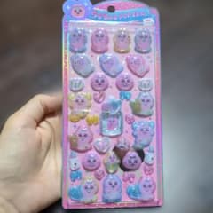 うるちゅる おぱんちゅうさぎ シールのサムネイル