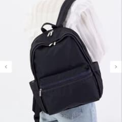 未使用品✨レスポートサック リュックサック 大容量 ディープシー 