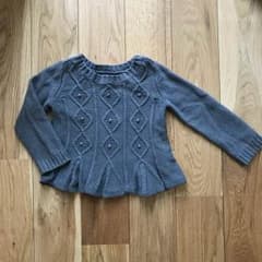 baby GAP ペプラムニット 100のサムネイル