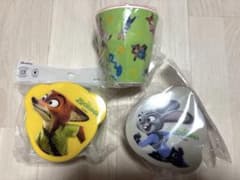 ズートピア コップ 容器 3点セットのサムネイル