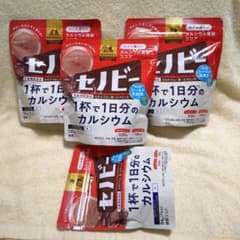 セノビー　森永ココア　180g×3袋　84g×1袋   栄養機能食品　カルシウムのサムネイル
