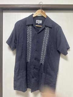 GUAYABERA キューバシャツ シャンブレー サイズ36のサムネイル
