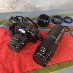 ☆2【美品】ミネルタ 一眼レフカメラ&望遠ズームスコープ セット ☆2【美品】ミネルタ 一眼レフカメラ&望遠ズームスコープ セット