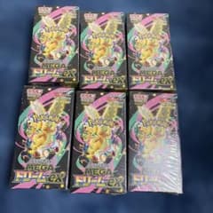 新品未開封シュリンク付 ポケモンカードゲーム MEGA ドリームex 6BOX