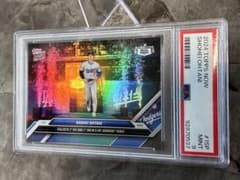 大谷翔平/ドジャースデビューカード/鑑定済/レインボー/topps/MLB 