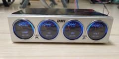 4連メーター 1DINサイズ オーディオレベルメーター中古品！！ m65405081894_1.jpg?1646900102