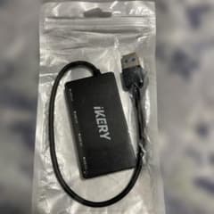 【未使用品】IKERY USBハブ USB3.0 4ポート 高速転送のサムネイル
