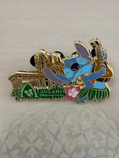 希少 アウラニディズニーバケーションクラブの入会特典 ピンバッチ