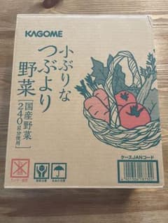 カゴメ　小ぶりなつぶより野菜　130g × 30本のサムネイル
