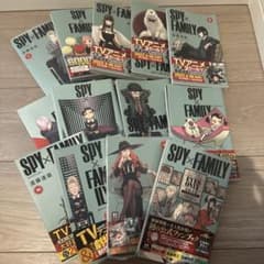 SPY×FAMILY 만화 세트 1-12권 공식 팬북