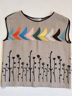 お値下げ美品ミナペルホネンnoppara +bird フレンチスリーブ 美品ミナペルホネンnoppara +bird フレンチスリーブ - メルカリ