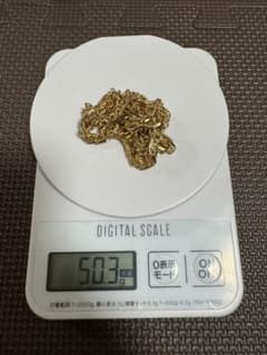 18金　喜平ネックレス　16面のサムネイル