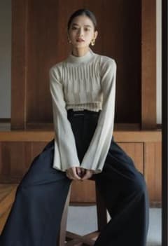 knuth marf  bumpy wide sleeve knit お値下げ◎のサムネイル