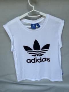 adidas ノースリーブ Tシャツ ホワイト Dサイズのサムネイル