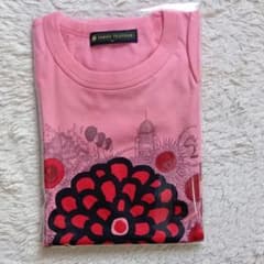 草間彌生✕大野智　24時間テレビ　コラボ　チャリTシャツ　ピンク M　新品未使用のサムネイル
