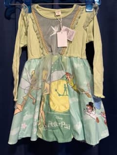 Brand new Disney Peter Pan dress, size 100.