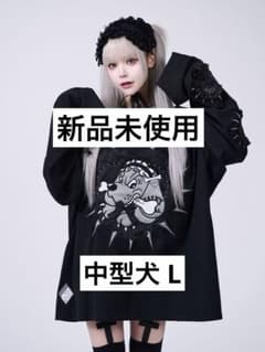 新品☆ IMVAL×GALFY Doll Dog 大萌袖 L/S TEE 黒 - メルカリ