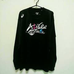 【アシックス】バスケのロングTシャツ　Lサイズのサムネイル