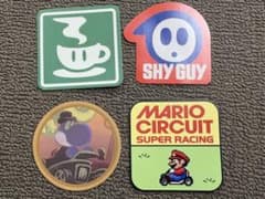 マリオカートワールド ステッカー 4種セットのサムネイル