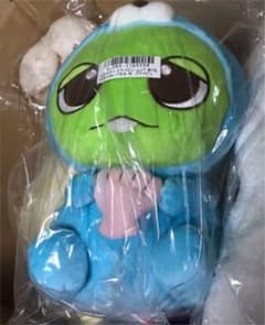 ぼのぼの×ガチャピン・ムック　きぐるみＢＩＧぬいぐるみ　ガチャピンのサムネイル