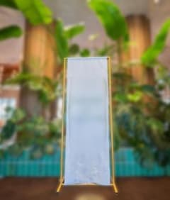 ※交渉中　タペストリー スタンド 150cm×60 cm 【結婚式】のサムネイル