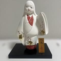 博多人形 伝統工芸 匠伍郎 陽春 陶器製置物 新品未使用 hakata doll