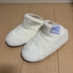 mofua もこもこ ルームシューズ ホワイトのサムネイル