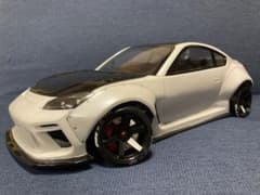 SHIBATA GR86 ボディ 塗り分け 製作途中のサムネイル