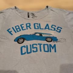 古着風 Tシャツ M グレー 綿100% アメカジ 車 光商事 ハンジローのサムネイル
