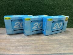 ノーマルポジションタイプ カセットテープ 20分 3個セット 【未開封】