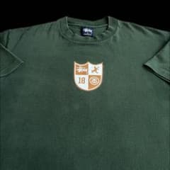 Emblem” old stussy 紺タグ プリント Tシャツ 90s - メルカリ