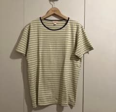 Butcher Products ボーダーtee 44 ライム×黒×橙×黄 - メルカリ