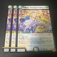 デュエルマスターズ 大集合!アカネ&アサギ&コハク 3枚 - メルカリ