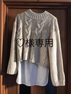 ♡様専用 1枚で決まる✨GUニットのサムネイル