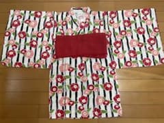 【新品未使用】浴衣 120  女の子のサムネイル