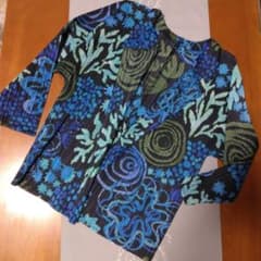 プリーツプリーズ 七分袖カーディガン ISSEY MIYAKE サイズ3 - メルカリ