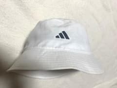 adidas バケットハット ホワイト ワンサイズのサムネイル