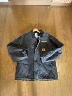 Carhartt 企業ロゴ　デトロイトジャケット　USA製のサムネイル
