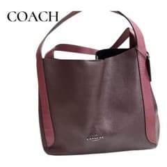 美品）COACH ハドリー ホーボー カラーブロック - メルカリ