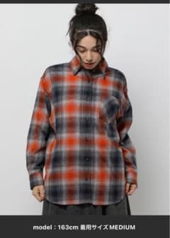 新品　40ビエラレピアチェックシャツMのサムネイル