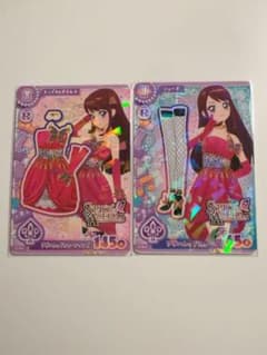 アイカツ！ 紫吹蘭 スパイシーアゲハ 2枚セットのサムネイル