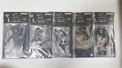 Ichiban Kuji Attack Titan Prize I: Acrylic Stand Complete set of 5 types
