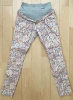 マタニティパンツ ボトムス 花柄 Sのサムネイル