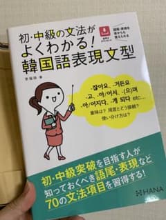 初・中級の文法がよくわかる！韓国語表現文型のサムネイル