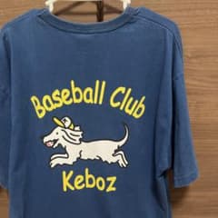 KEBOZ 티셔츠 Baseball Club 블루