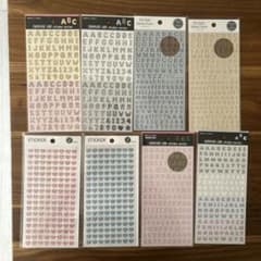 シートシール（100均）8点セットのサムネイル
