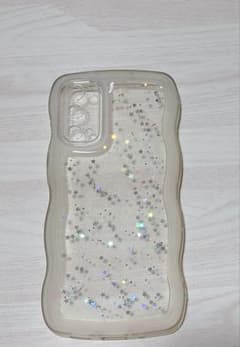 星柄 ラメ入り ウェーブデザイン GALAXYS20 スマホケースのサムネイル