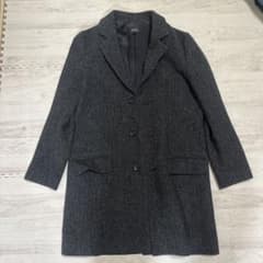 希少 A.P.C. ウール チェスターコート ダークグレー S 美品 秋冬のサムネイル
