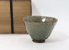 古唐津　お茶碗　茶道具　木箱付　送料込み260805 古唐津 お茶碗 茶道具 木箱付 送料込み260805 - メルカリ